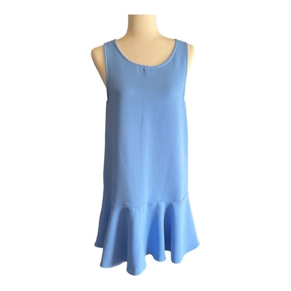 EVERLY-BEAUTIFUL BLUE SLEEVELESS DRESS-SIZE MEDIUM